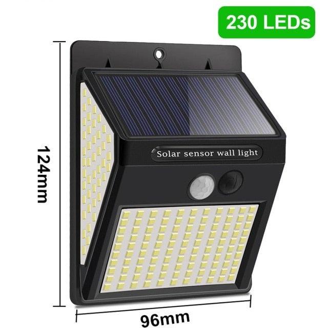 LUZ LED - À prova d 'água com sensor de movimento movido a energia solar